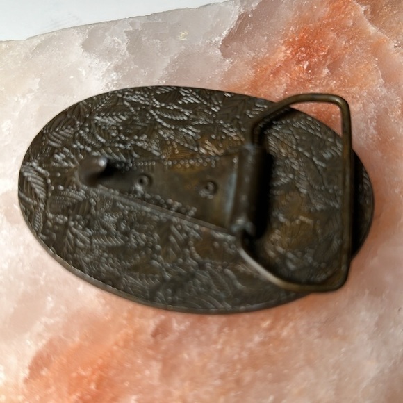 Repurposed BELT BUCKLE OOAK Hand Painted Mosaic Tiles Cluster Artisan Unisex - Picture 12 of 17